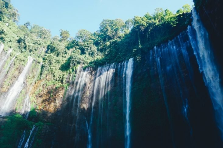 Tumpak Sewu Waterfall Location