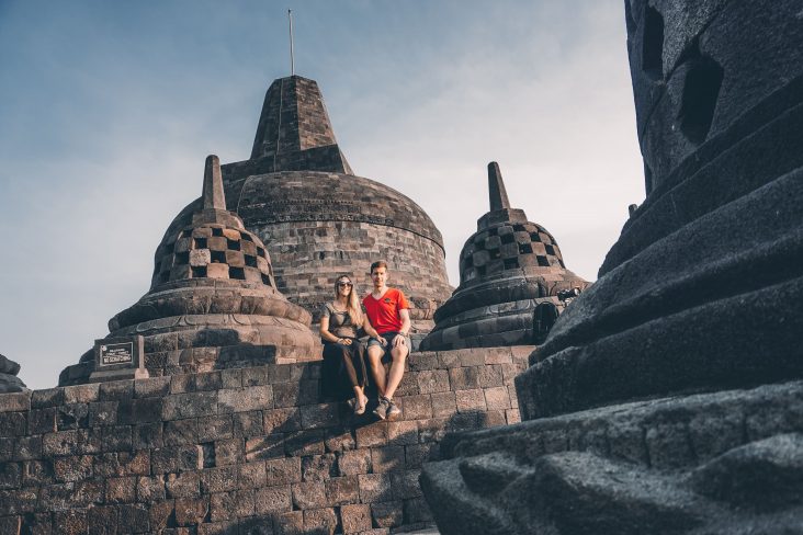 borobudur sunrise 1 Experience the Best of Bali and Java with Our Amazing Holiday Packages