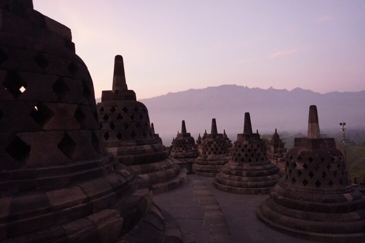 borobudur sunrise in the morning Experience the Best of Bali and Java with Our Amazing Holiday Packages