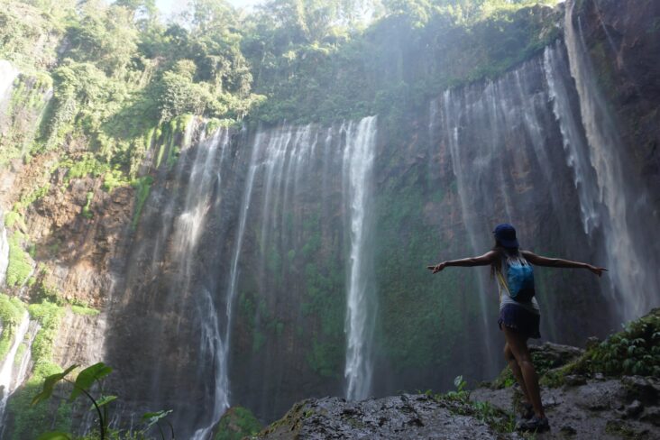 trekking to tumpak sewu waterfall Experience the Best of Bali and Java with Our Amazing Holiday Packages