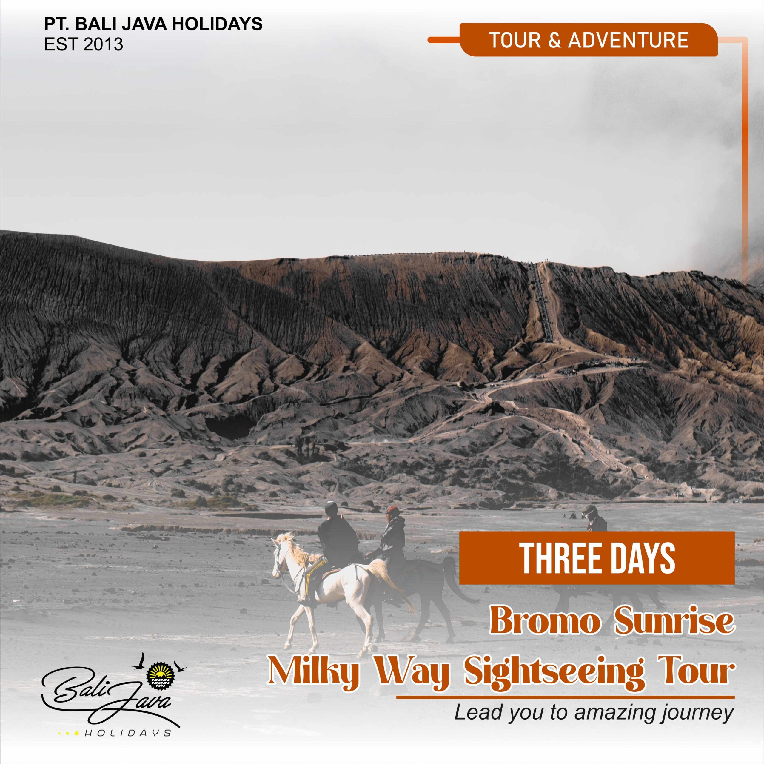 Mount Bromo Sunrise & Milky Way Sightseeing Tour 3 Days