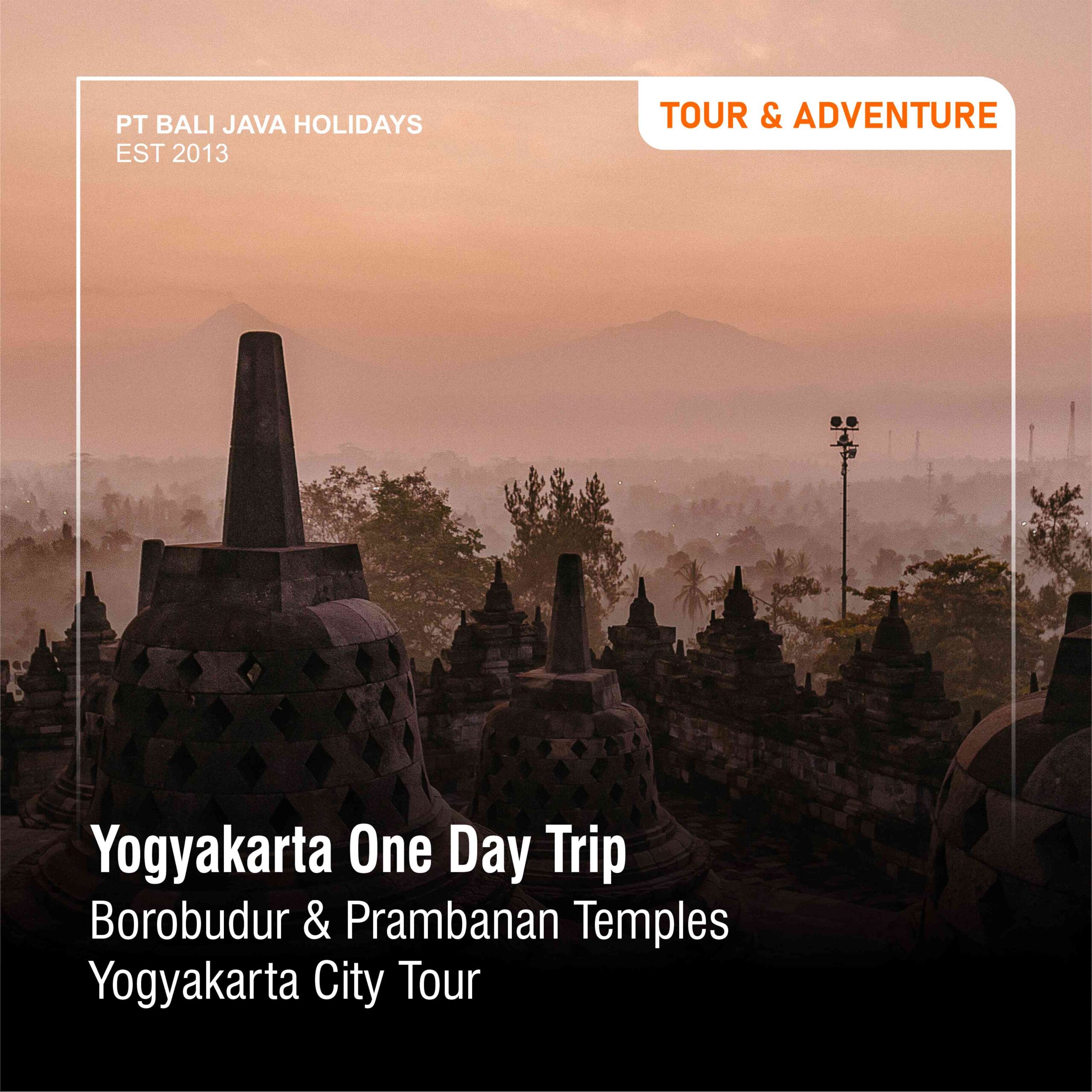 Yogyakarta One Day Trip To Borobudur Temple – Prambanan Temple – Yogya City Tour