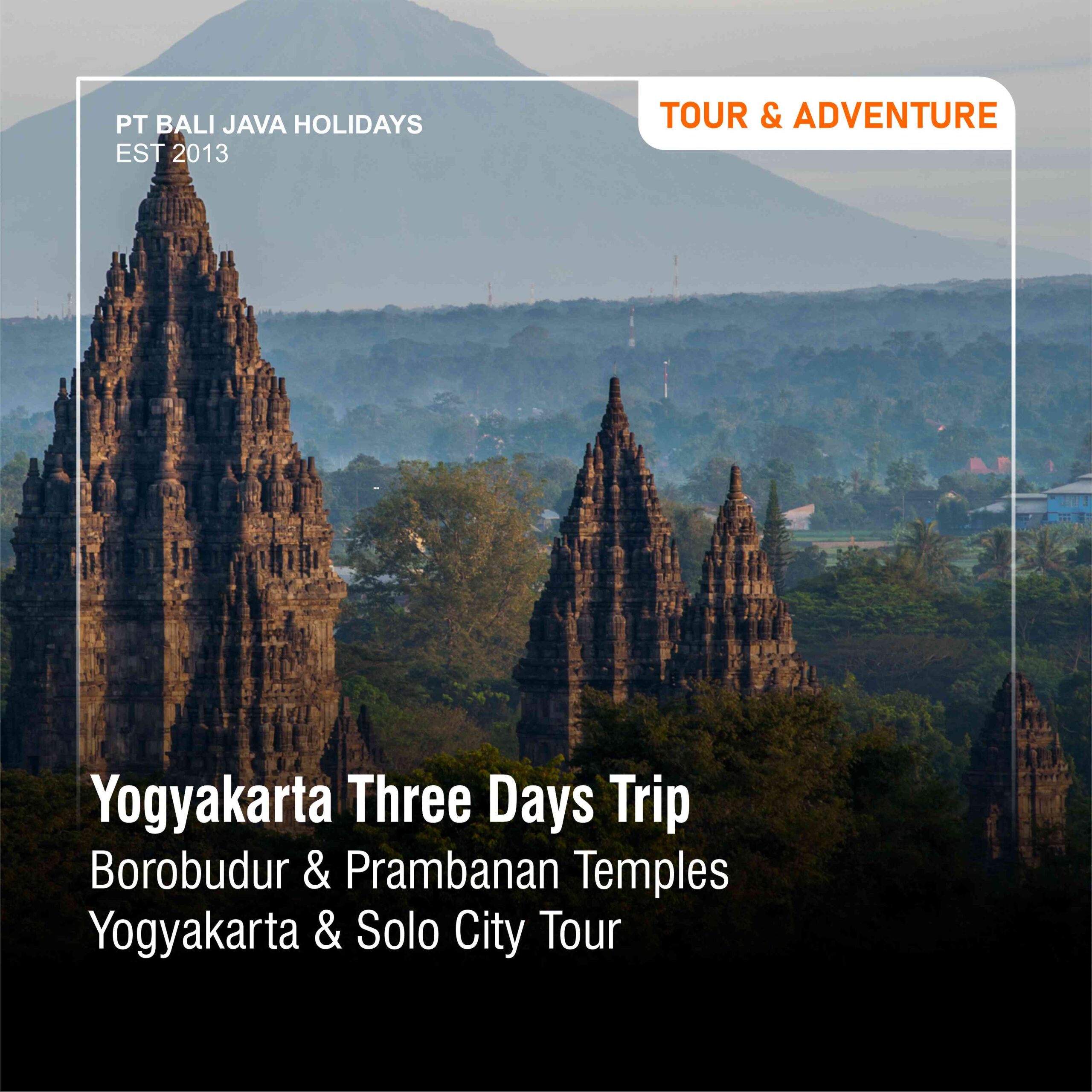 Yogyakarta 3D2N To Borobudur And Prambanan Temples – Solo City Tour – Yogya City Tour