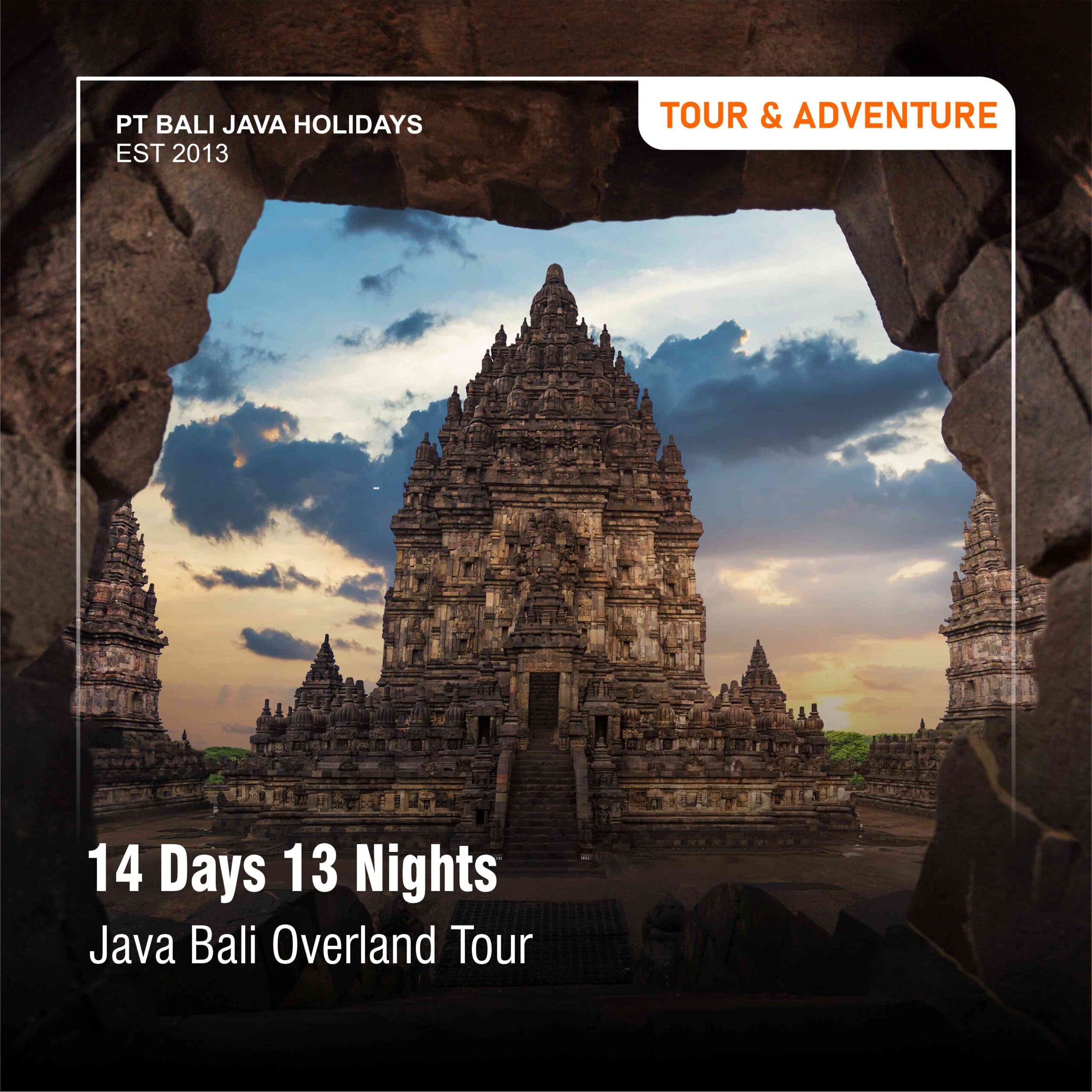 Java Bali Overland Tour 14 Days 13 Nights