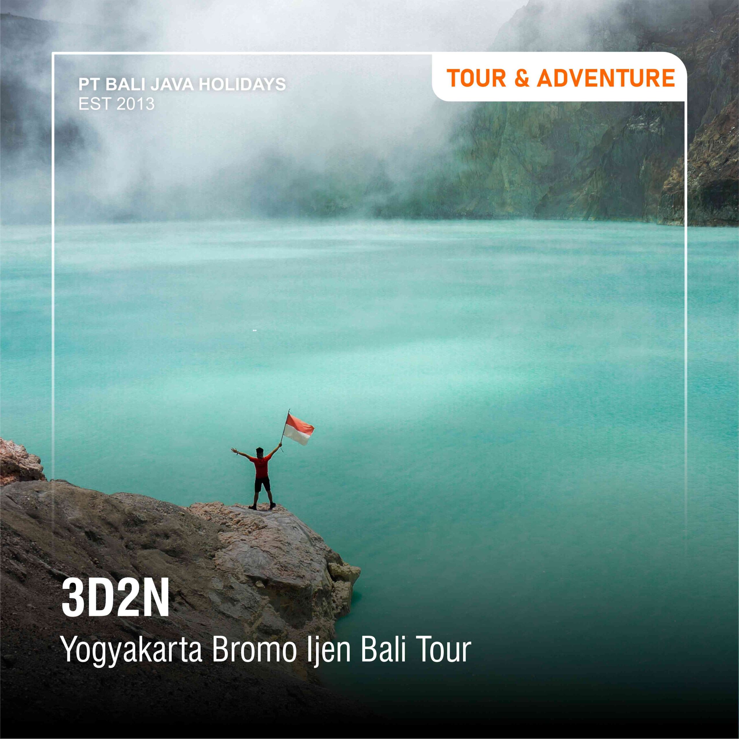 YOGYAKARTA - MOUNT BROMO - IJEN CRATER – DROP OFF BALI TOUR 3 DAYS