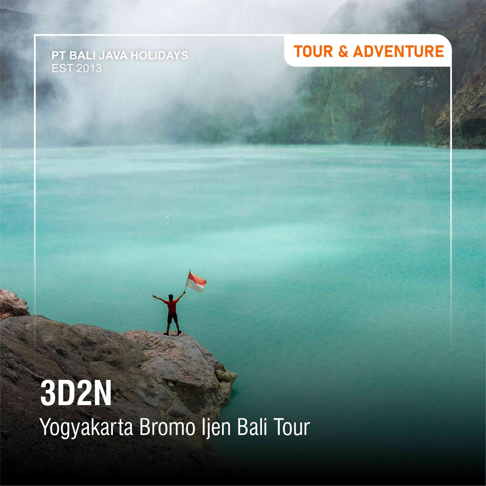 YOGYAKARTA - MOUNT BROMO - IJEN CRATER – DROP OFF BALI TOUR 3 DAYS