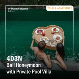 Bali Honeymoon With Private Pool Villa 4D3N