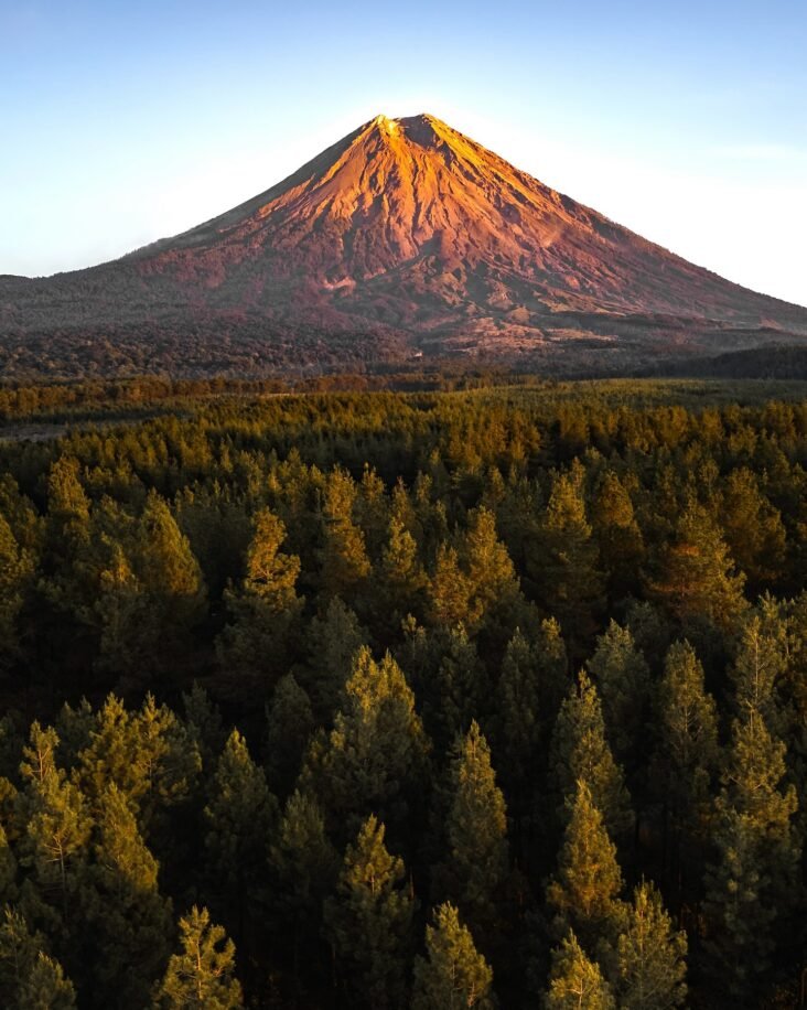 Volcano Hiking in Java